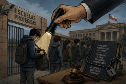 Diputados aprueban legislar Escuelas Protegidas con medidas que criminalizan y sanciones que impactan la gratuidad