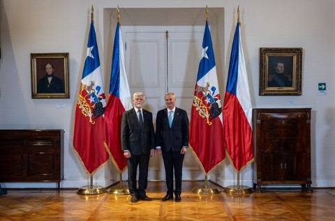 VIDEO | Kast recibe en visita oficial al presidente de República Checa, Petr Pavel