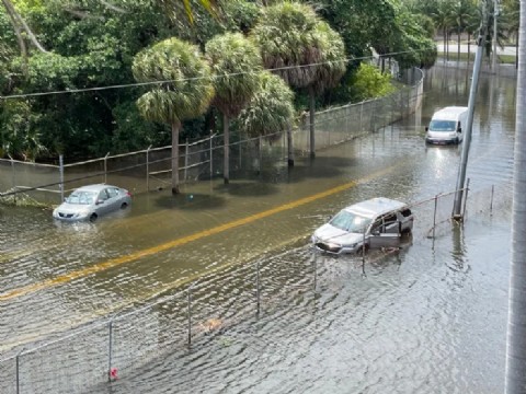 El Gobierno declara zona de desastre a Broward tras la inundación