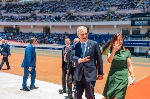 Kast participó del traspaso presidencial en Costa Rica y mantuvo reuniones bilaterales