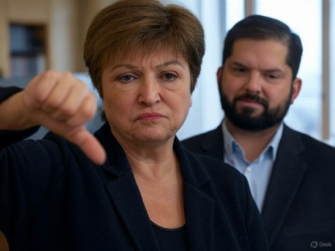 La proyección cae: el FMI recortó el crecimiento de Chile a 2 por ciento por la mala gestión económica de Gabriel Boric