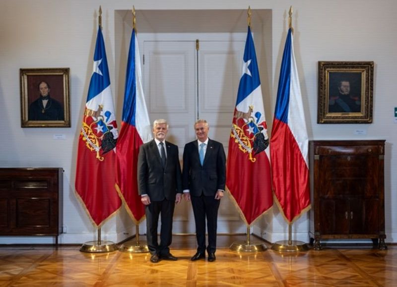 VIDEO | Kast recibe en visita oficial al presidente de República Checa, Petr Pavel