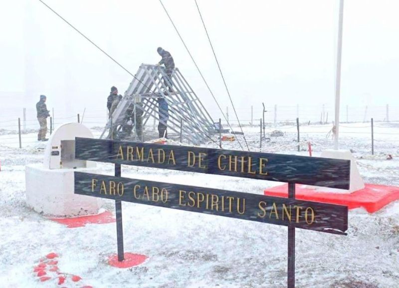 Chile refuerza la precisión del Hito 1 en Tierra del Fuego con nueva planimetría de alta tecnología