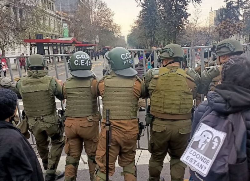 Se le fue lo progre: Boric reprime manifestaciones populares