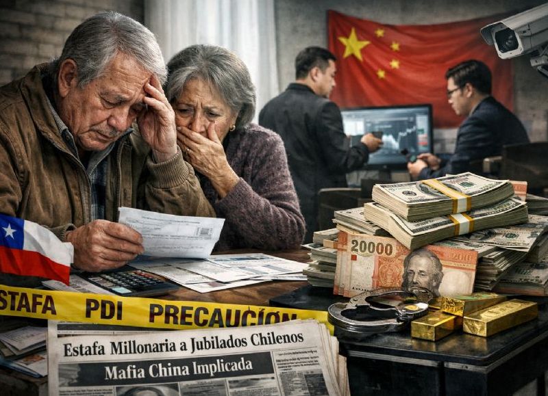 VIDEO | Fachada falsa y criptomonedas: así operó la mafia china que estafó 200 millones de dólares a 400 jubilados