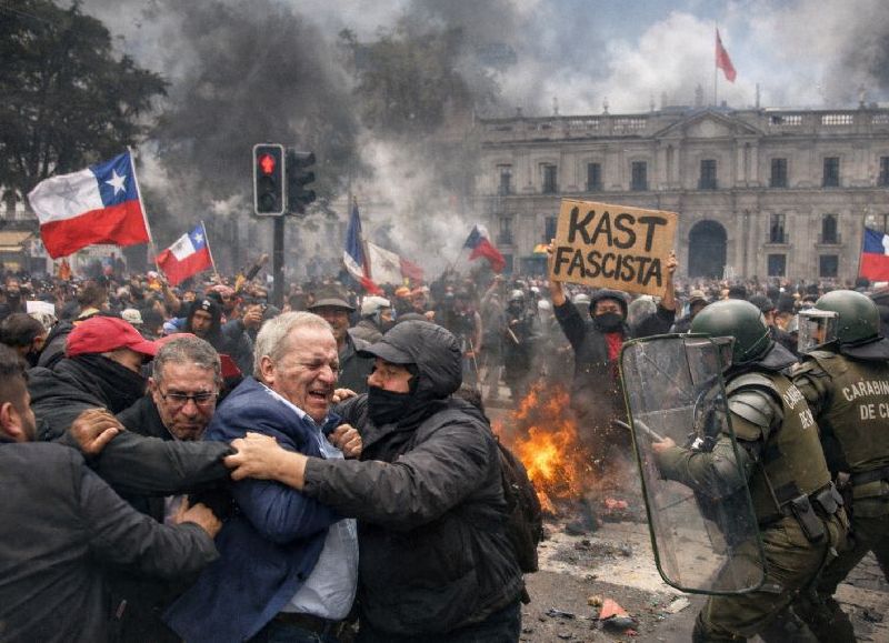 VIDEO | Más prendido que fonda en Fiestas Patrias: así arrancó la presidencia de Kast